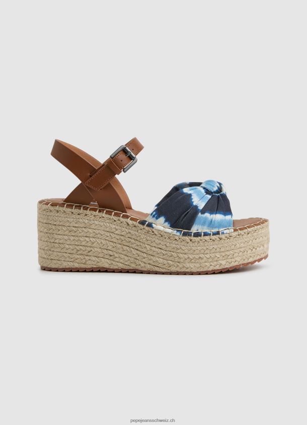 Witney Dye Keilsandalen Frauen Pepe Jeans Tiefsee 84XH6T644