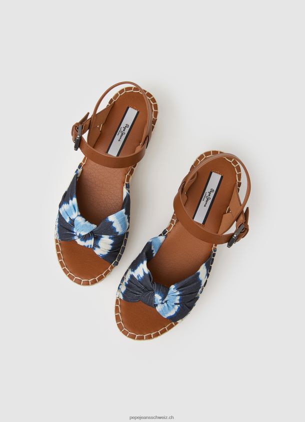Witney Dye Keilsandalen Frauen Pepe Jeans Tiefsee 84XH6T644