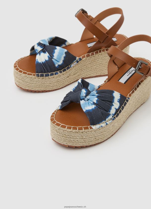 Witney Dye Keilsandalen Frauen Pepe Jeans Tiefsee 84XH6T644