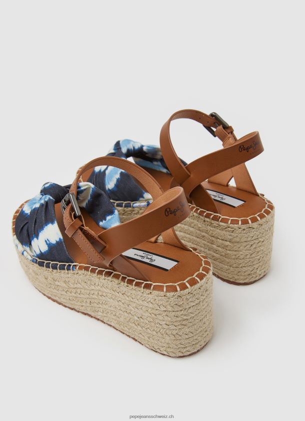 Witney Dye Keilsandalen Frauen Pepe Jeans Tiefsee 84XH6T644
