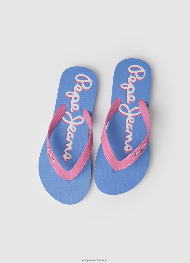 Bucht Strand Flip Flops Frauen Pepe Jeans leuchtend rosa 84XH6T707
