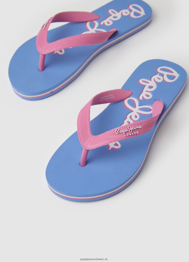 Bucht Strand Flip Flops Frauen Pepe Jeans leuchtend rosa 84XH6T707
