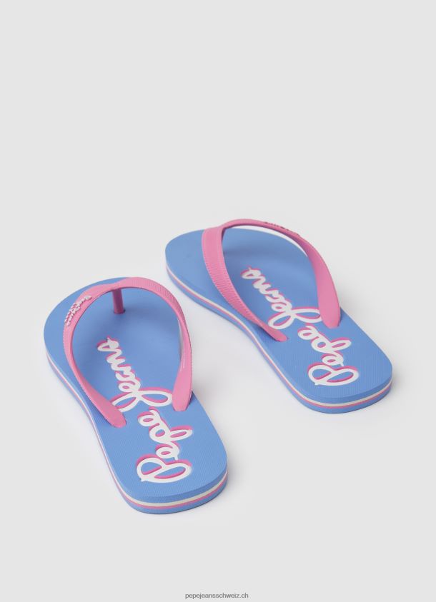 Bucht Strand Flip Flops Frauen Pepe Jeans leuchtend rosa 84XH6T707