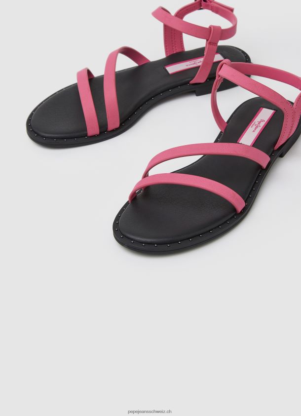 Flache Sandalen von Hayes Juice Frauen Pepe Jeans Kaugummi 84XH6T666