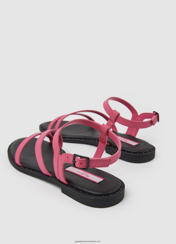 Flache Sandalen von Hayes Juice Frauen Pepe Jeans Kaugummi 84XH6T666