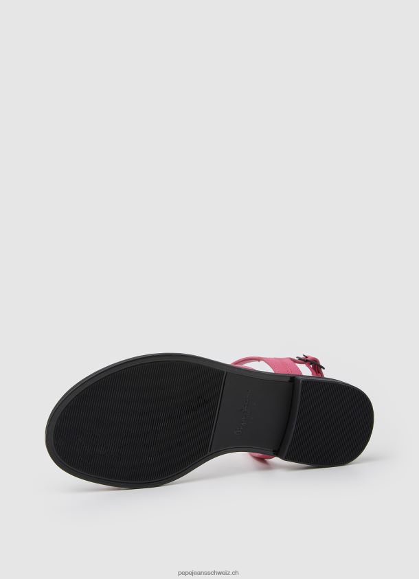 Flache Sandalen von Hayes Juice Frauen Pepe Jeans Kaugummi 84XH6T666
