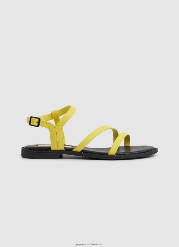 Flache Sandalen von Hayes Juice Frauen Pepe Jeans Zitrone 84XH6T664