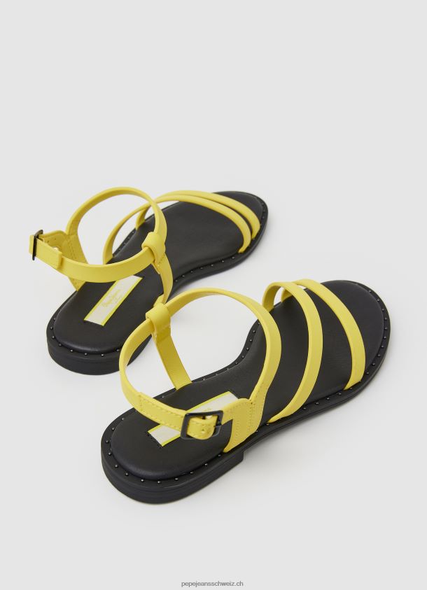 Flache Sandalen von Hayes Juice Frauen Pepe Jeans Zitrone 84XH6T664