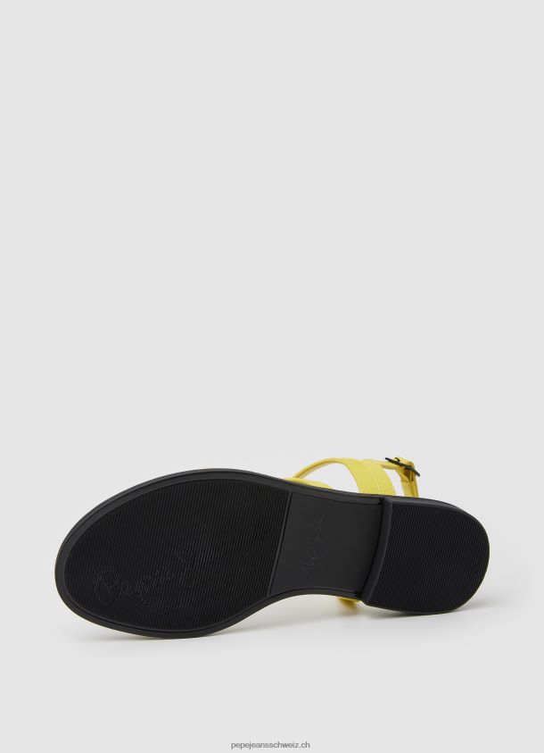 Flache Sandalen von Hayes Juice Frauen Pepe Jeans Zitrone 84XH6T664