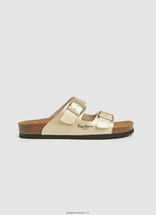 Oban Claic anatomische Sandalen Frauen Pepe Jeans golden 84XH6T674