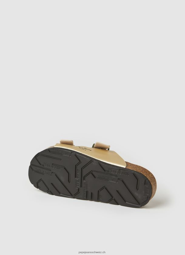 Oban Claic anatomische Sandalen Frauen Pepe Jeans golden 84XH6T674