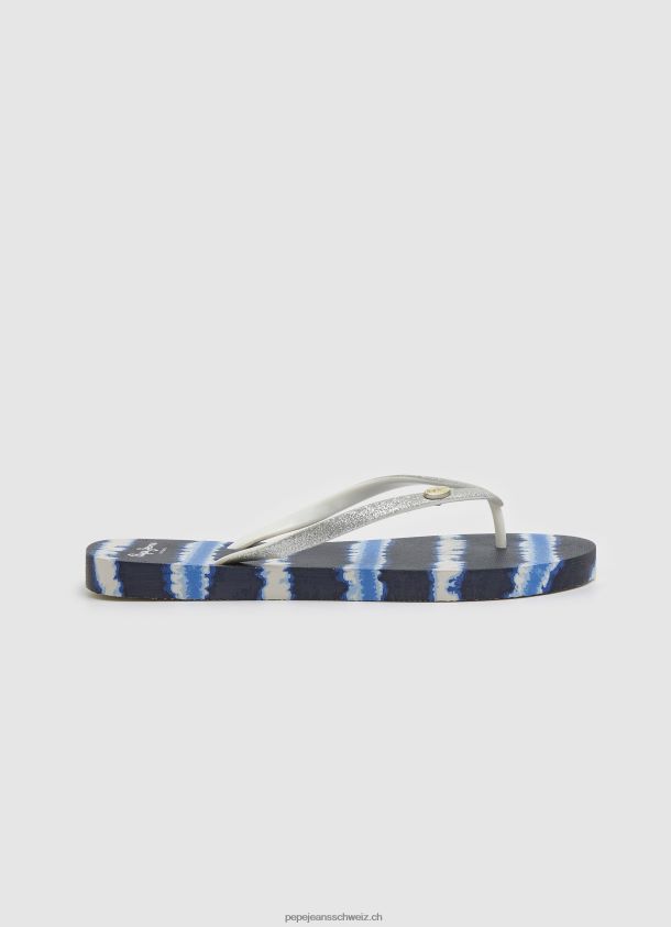 Rake Brise Strand-Flip-Flops Frauen Pepe Jeans dulwich 84XH6T700
