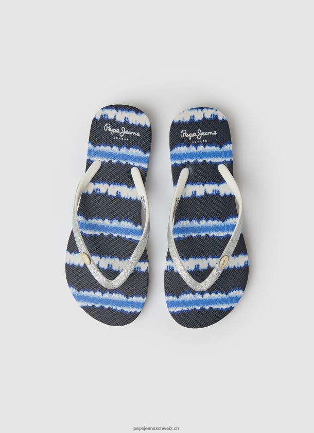 Rake Brise Strand-Flip-Flops Frauen Pepe Jeans dulwich 84XH6T700