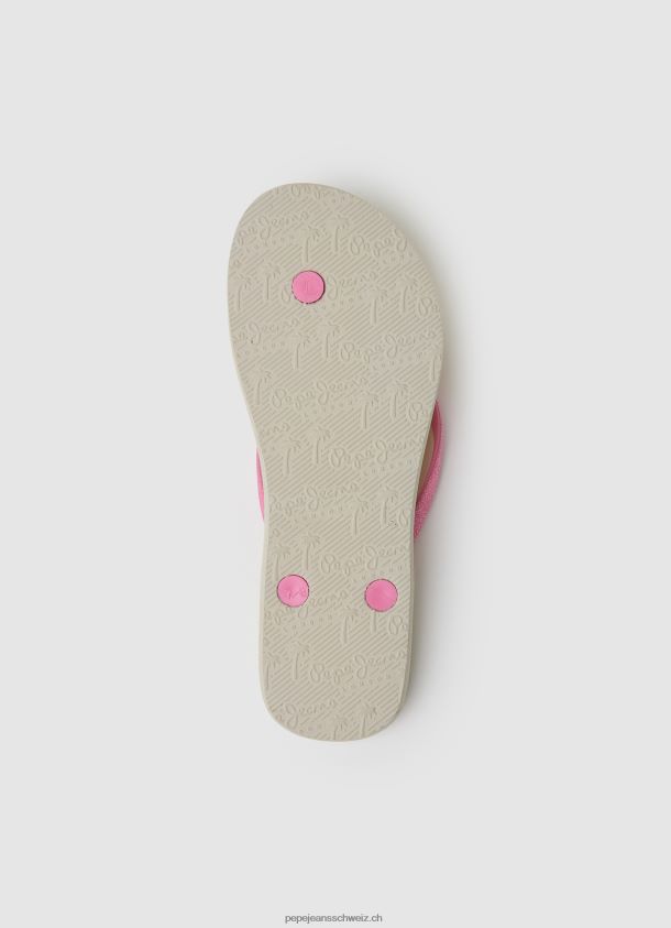 Rake Love Strand-Flip-Flops Frauen Pepe Jeans Säuregrün 84XH6T705