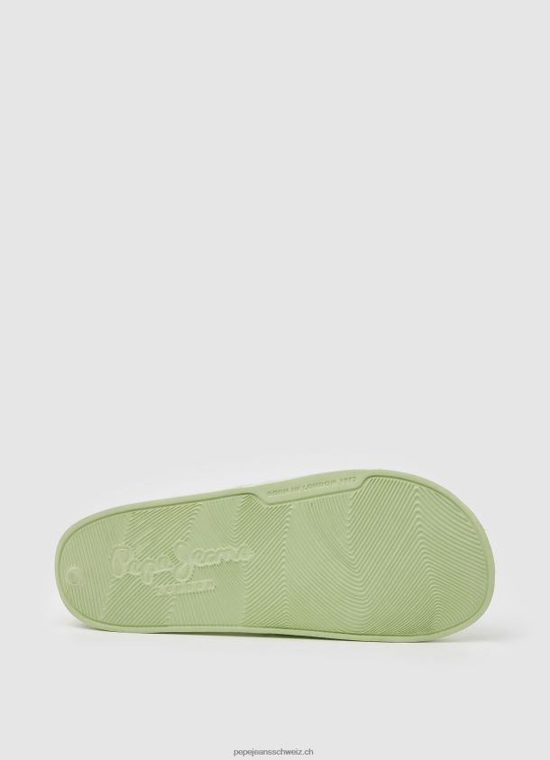 Slider-Logo-Strand-Flip-Flops Frauen Pepe Jeans frisches grün 84XH6T688