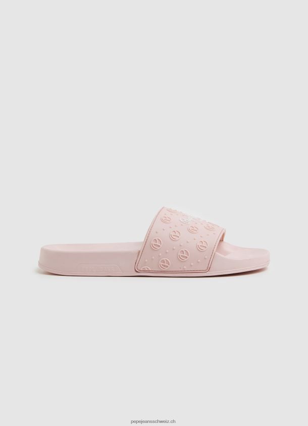 Slider schlichte Strand-Flip-Flops Frauen Pepe Jeans Hell-Pink 84XH6T689