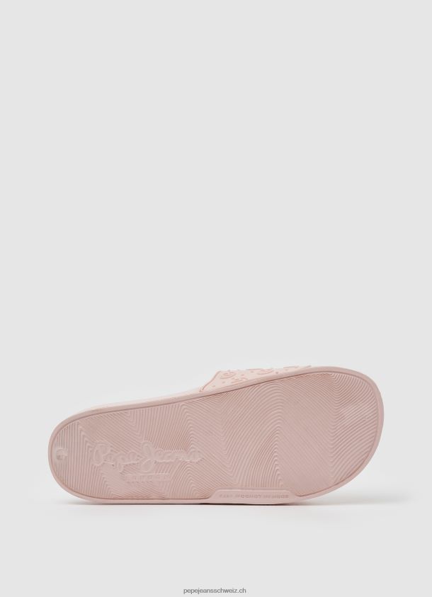 Slider schlichte Strand-Flip-Flops Frauen Pepe Jeans Hell-Pink 84XH6T689