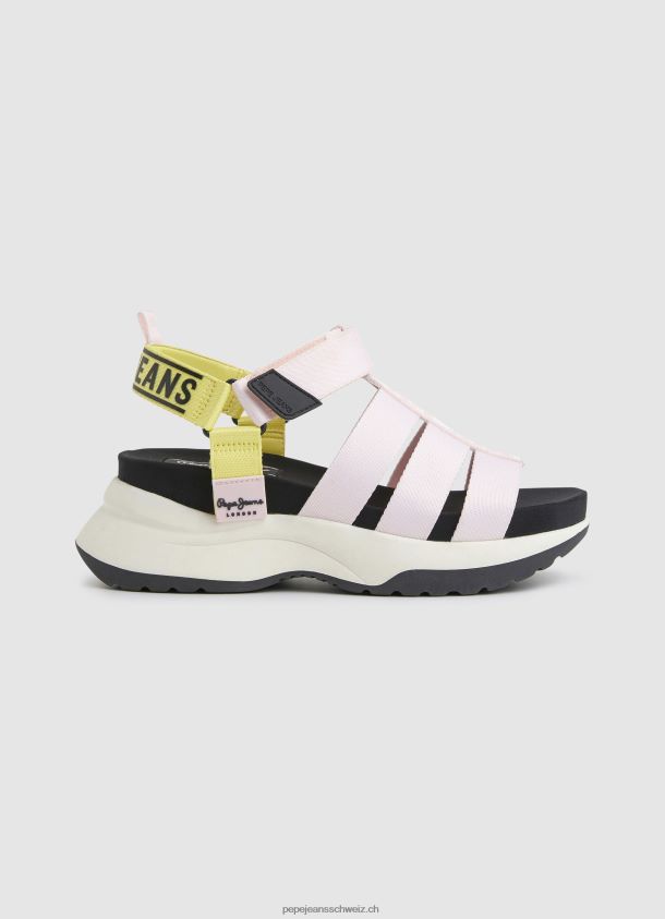 Venus Point Trek Sandalen Frauen Pepe Jeans Hell-Pink 84XH6T685
