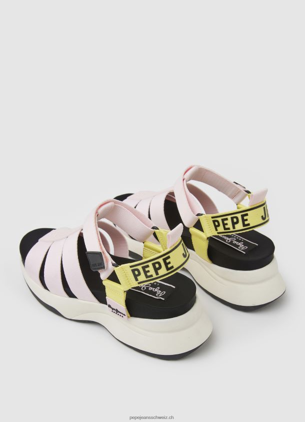 Venus Point Trek Sandalen Frauen Pepe Jeans Hell-Pink 84XH6T685