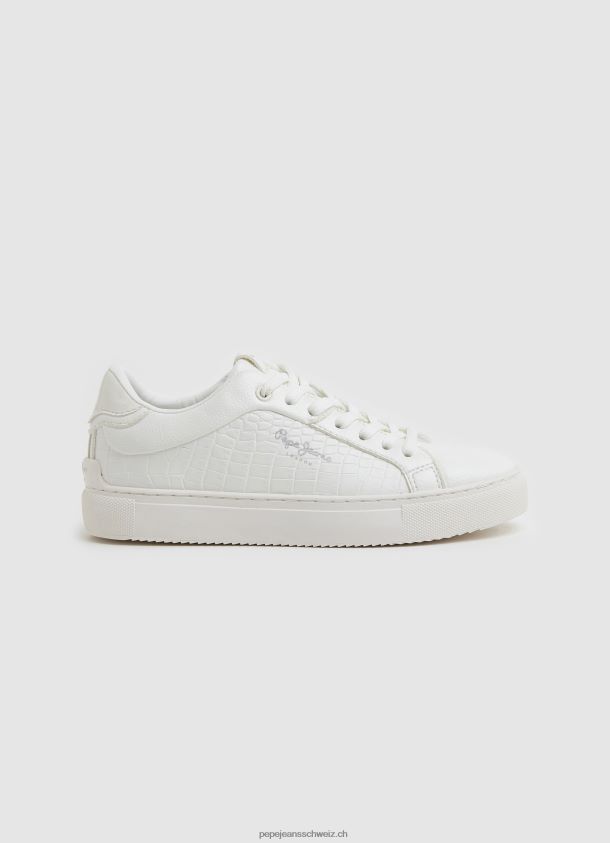 Adam Match klassische Turnschuhe Frauen Pepe Jeans Weiss 84XH6T586