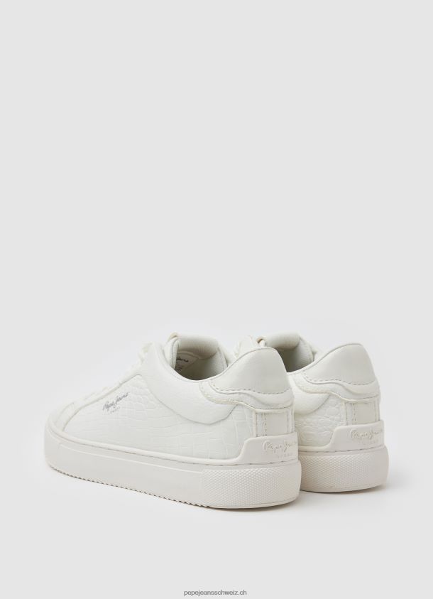 Adam Match klassische Turnschuhe Frauen Pepe Jeans Weiss 84XH6T586