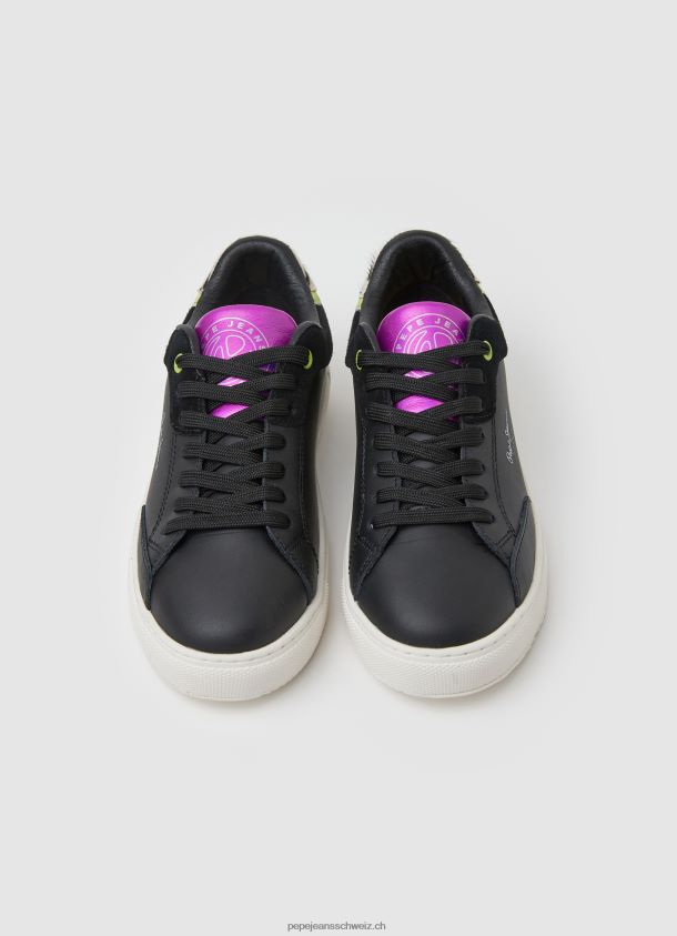 Adams Ari Basic Turnschuhe Frauen Pepe Jeans Schwarz 84XH6T613