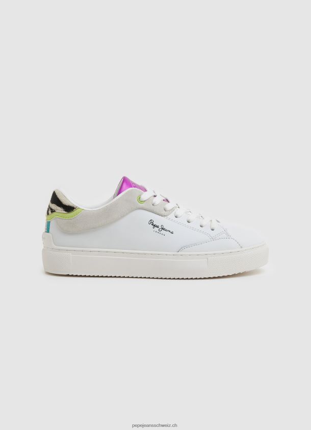 Adams Ari Basic Turnschuhe Frauen Pepe Jeans Weiss 84XH6T592