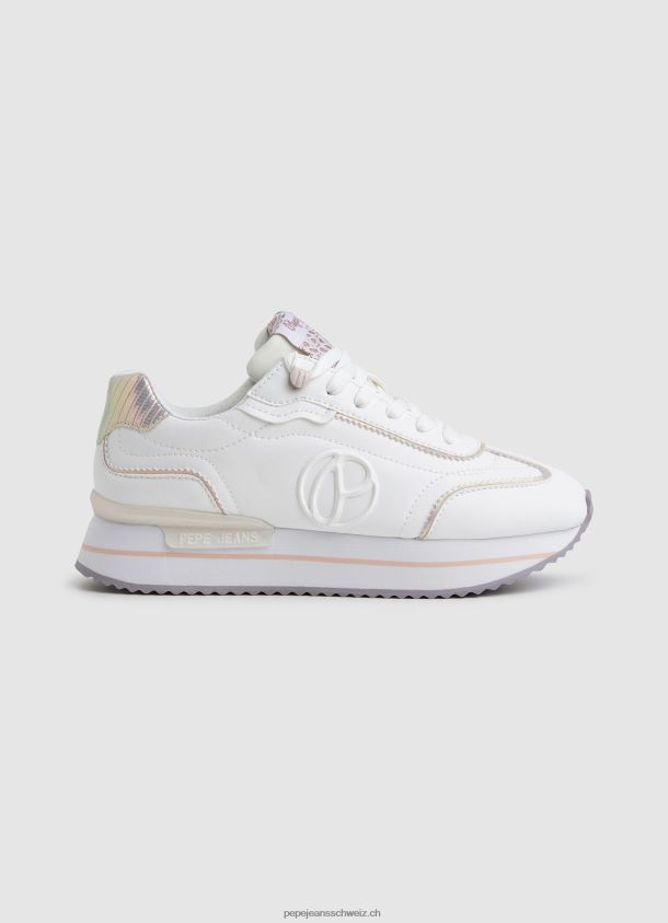 Basic-Sneaker mit Rusper-Charme Frauen Pepe Jeans Weiss 84XH6T599