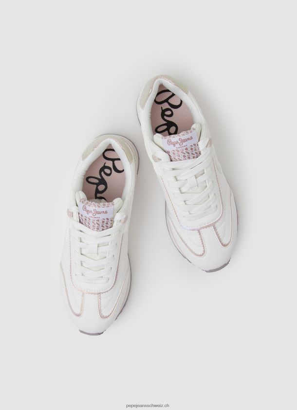 Basic-Sneaker mit Rusper-Charme Frauen Pepe Jeans Weiss 84XH6T599