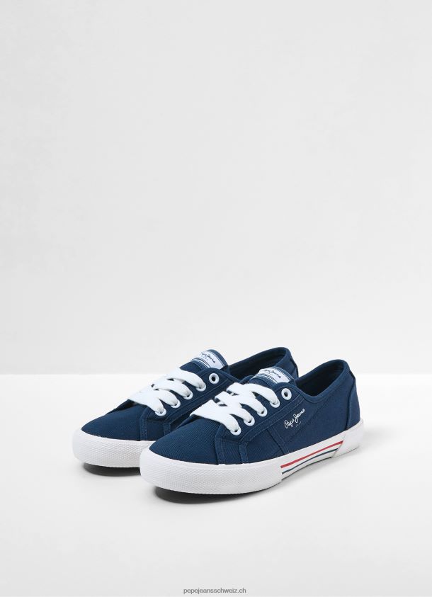 Brady Basic-Sneaker Frauen Pepe Jeans Marine 84XH6T637