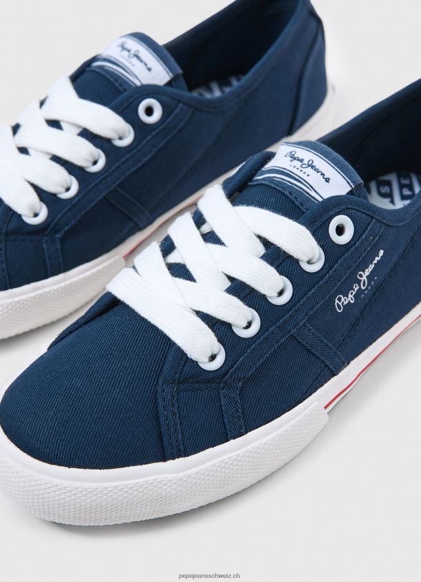 Brady Basic-Sneaker Frauen Pepe Jeans Marine 84XH6T637