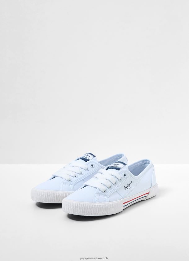 Brady Basic-Sneaker Frauen Pepe Jeans Weiss 84XH6T636