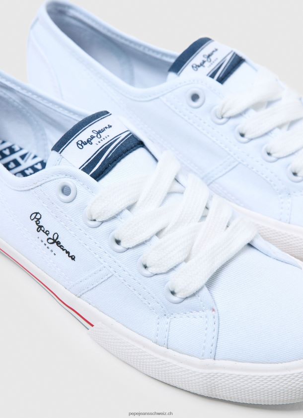 Brady Basic-Sneaker Frauen Pepe Jeans Weiss 84XH6T636