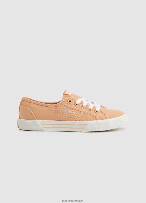 Brady Basic-Sneaker Frauen Pepe Jeans hell orange 84XH6T630