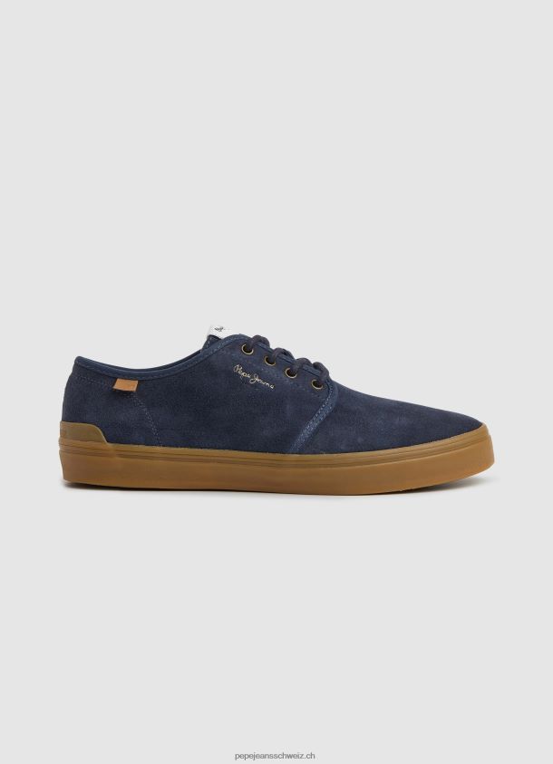 Colin Shoe Sneakers aus Leder Frauen Pepe Jeans Marine 84XH6T638