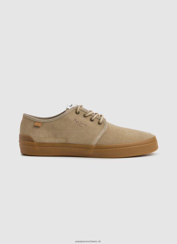 Colin Shoe Sneakers aus Leder Frauen Pepe Jeans Sand 84XH6T639