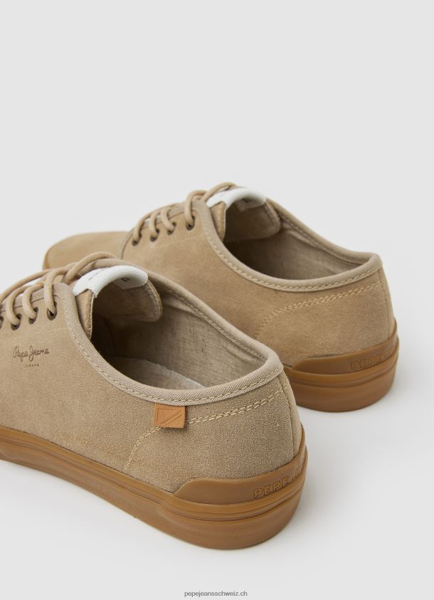 Colin Shoe Sneakers aus Leder Frauen Pepe Jeans Sand 84XH6T639