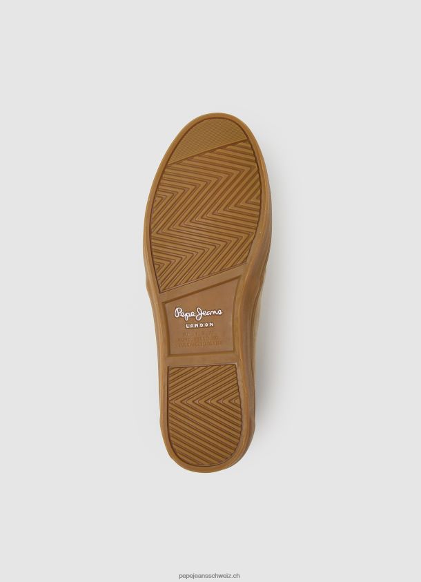 Colin Shoe Sneakers aus Leder Frauen Pepe Jeans Sand 84XH6T639