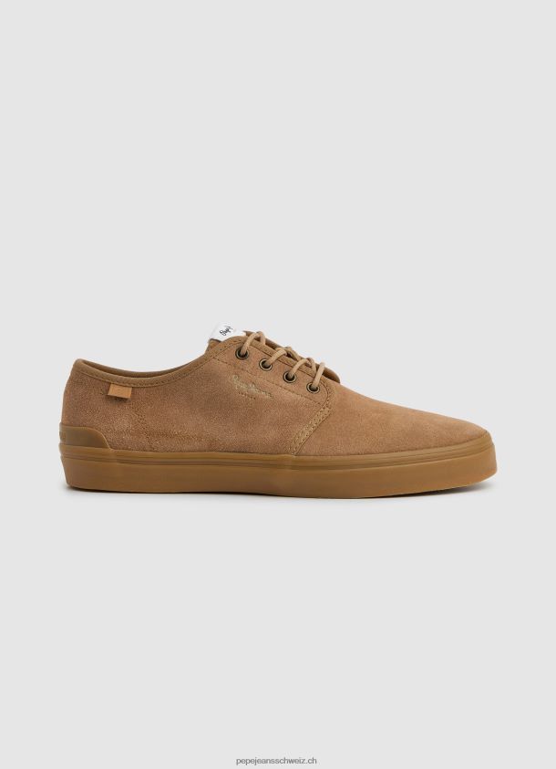 Colin Shoe Sneakers aus Leder Frauen Pepe Jeans bräunen 84XH6T640
