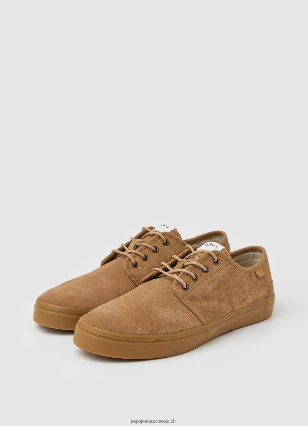 Colin Shoe Sneakers aus Leder Frauen Pepe Jeans bräunen 84XH6T640