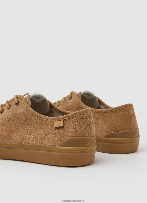 Colin Shoe Sneakers aus Leder Frauen Pepe Jeans bräunen 84XH6T640