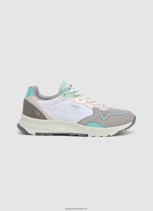 Joy Star weiche kombinierte Turnschuhe Frauen Pepe Jeans Weiss 84XH6T591