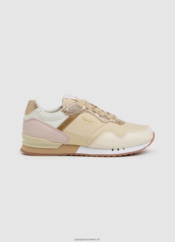 Laufschuhe von Albal London Frauen Pepe Jeans Gold 84XH6T609