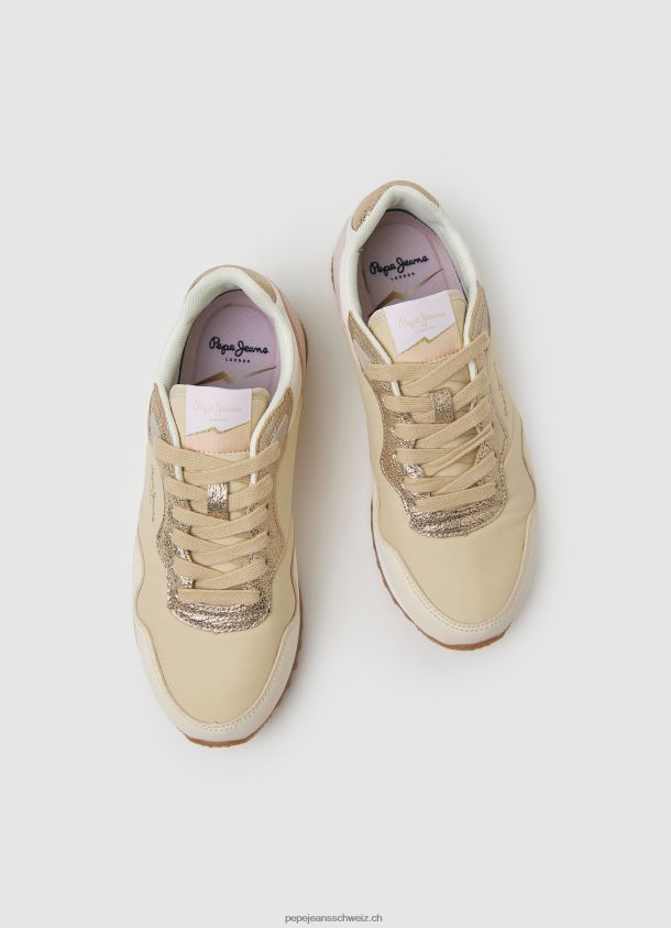Laufschuhe von Albal London Frauen Pepe Jeans Gold 84XH6T609
