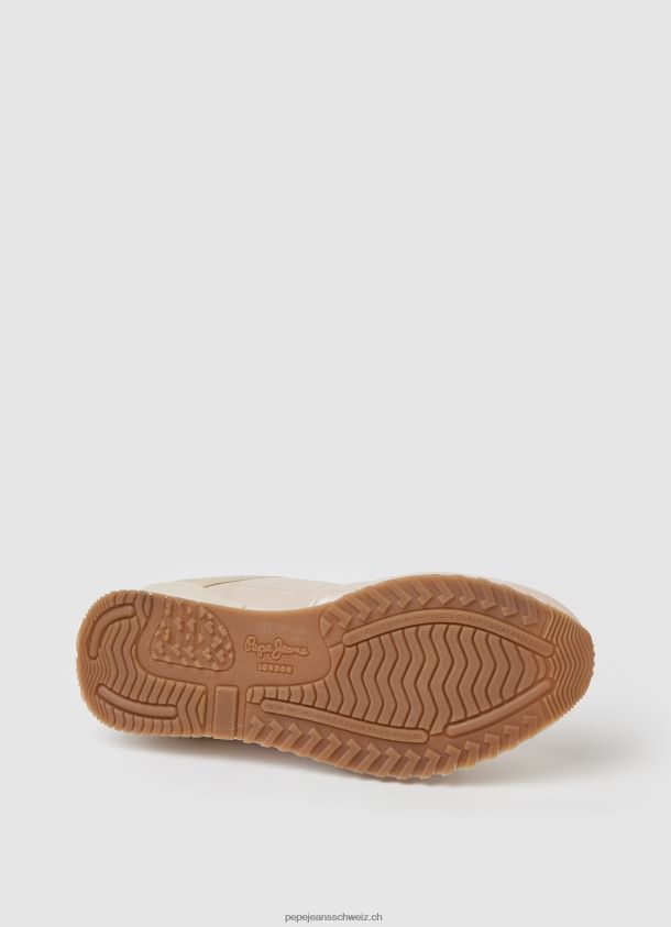 London Teil kombinierte Turnschuhe Frauen Pepe Jeans Gesicht 84XH6T624