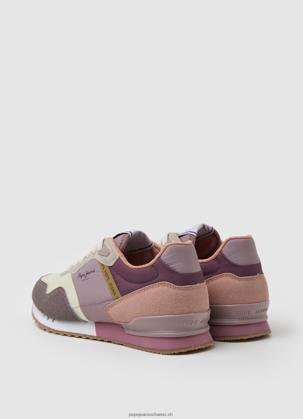 Mad Laufschuhe von London Frauen Pepe Jeans Pulverwein 84XH6T622