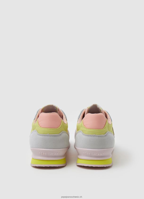 Mad Laufschuhe von London Frauen Pepe Jeans frisches Rosa 84XH6T621