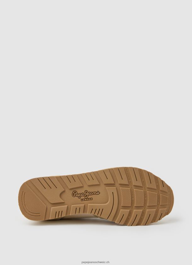 brit Heritage kombinierte Turnschuhe Frauen Pepe Jeans aus Spitze 84XH6T616