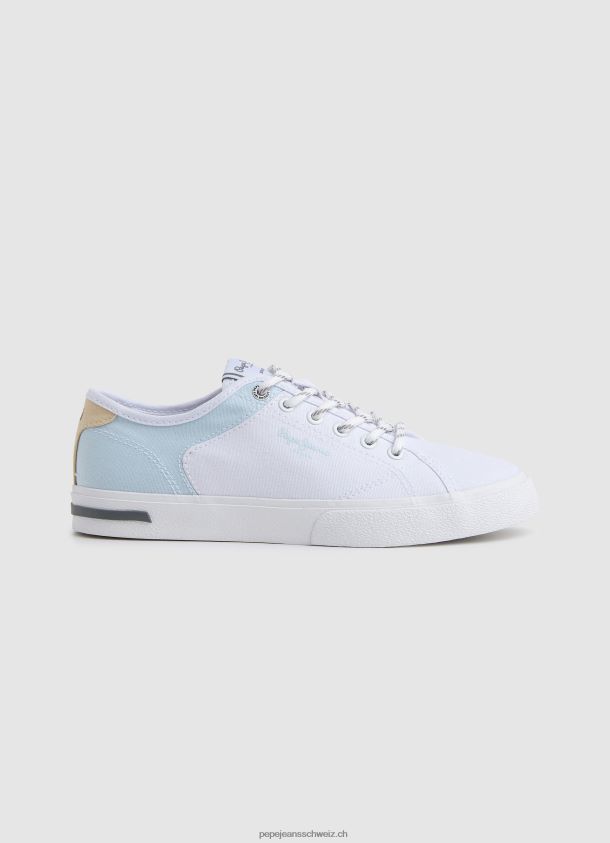 kenton road grundlegende turnschuhe Frauen Pepe Jeans Weiss 84XH6T635