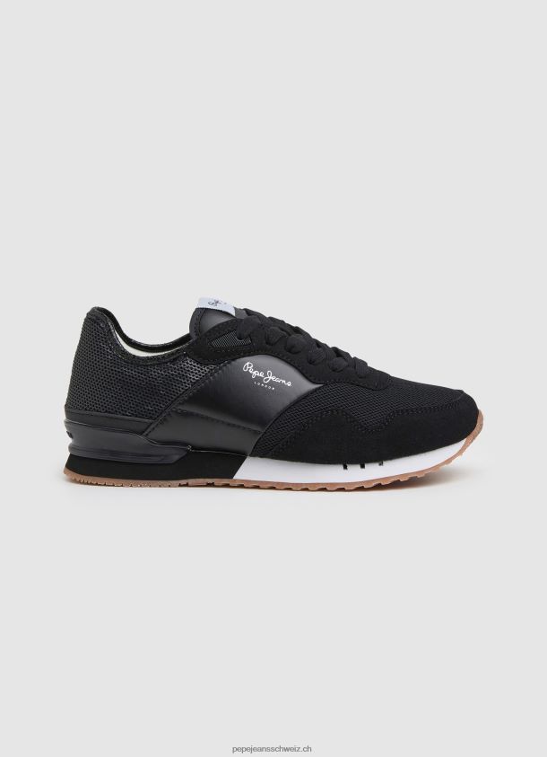london troy kombinierte turnschuhe Frauen Pepe Jeans Schwarz 84XH6T611